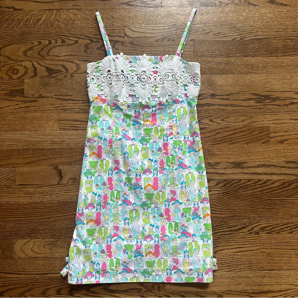 Size 2 Lilly Pulitzer Giddy Up Derby Dress 🦄